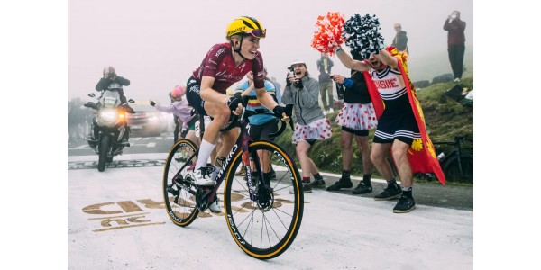 Women's Tour de France, de sonore roos van het SD Worx-team bloeit de bloem van de overwinning